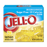 Jell-o Gelatin Dessert Sugar Free Lemon Low Calorie Full-Size Picture